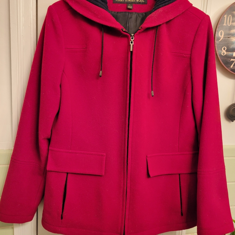 Red Wool Jacket